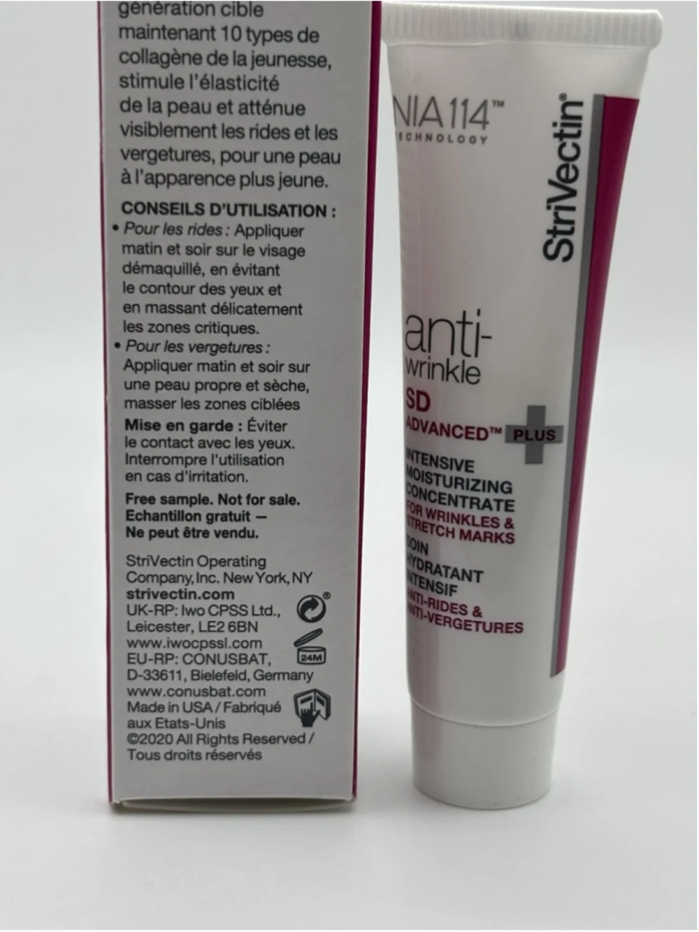 StriVectin Anti Wrinkle SD Advanced Plus Intensive Moisturizing Concentrate New
